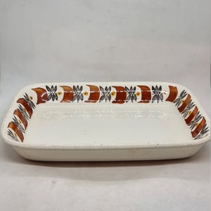 Vintage Rorstrand cermic ovenware &quot;Kalas&quot; bowl | Made in Sweden |