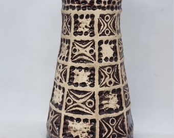 Vintage Bay Keramik 60 17 West-germany Vase | Mid Century
