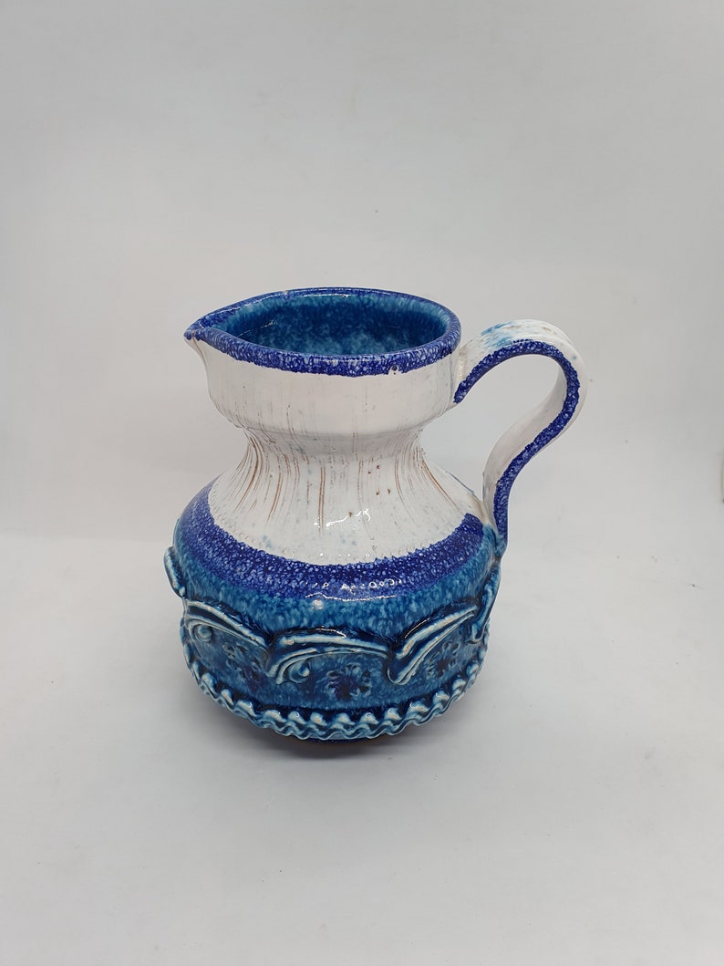 Bitossi Style Italian Art Pottery Pitcher A/74 | Italian Mid Century ...