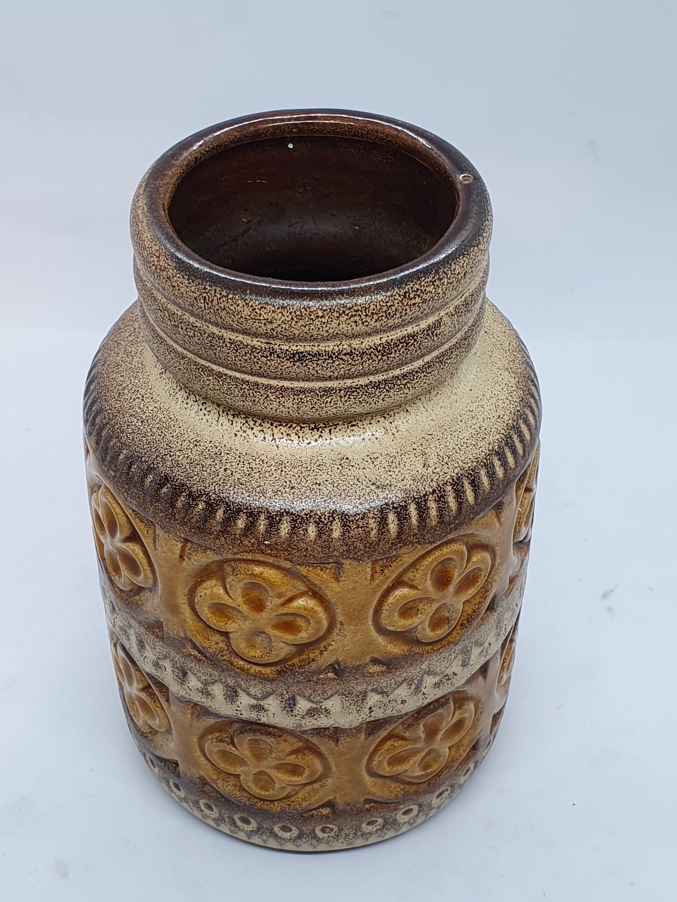 Scheurich 289-18 ヴィンテージ花瓶 | 西ドイツ陶器 | 60 年代の花瓶