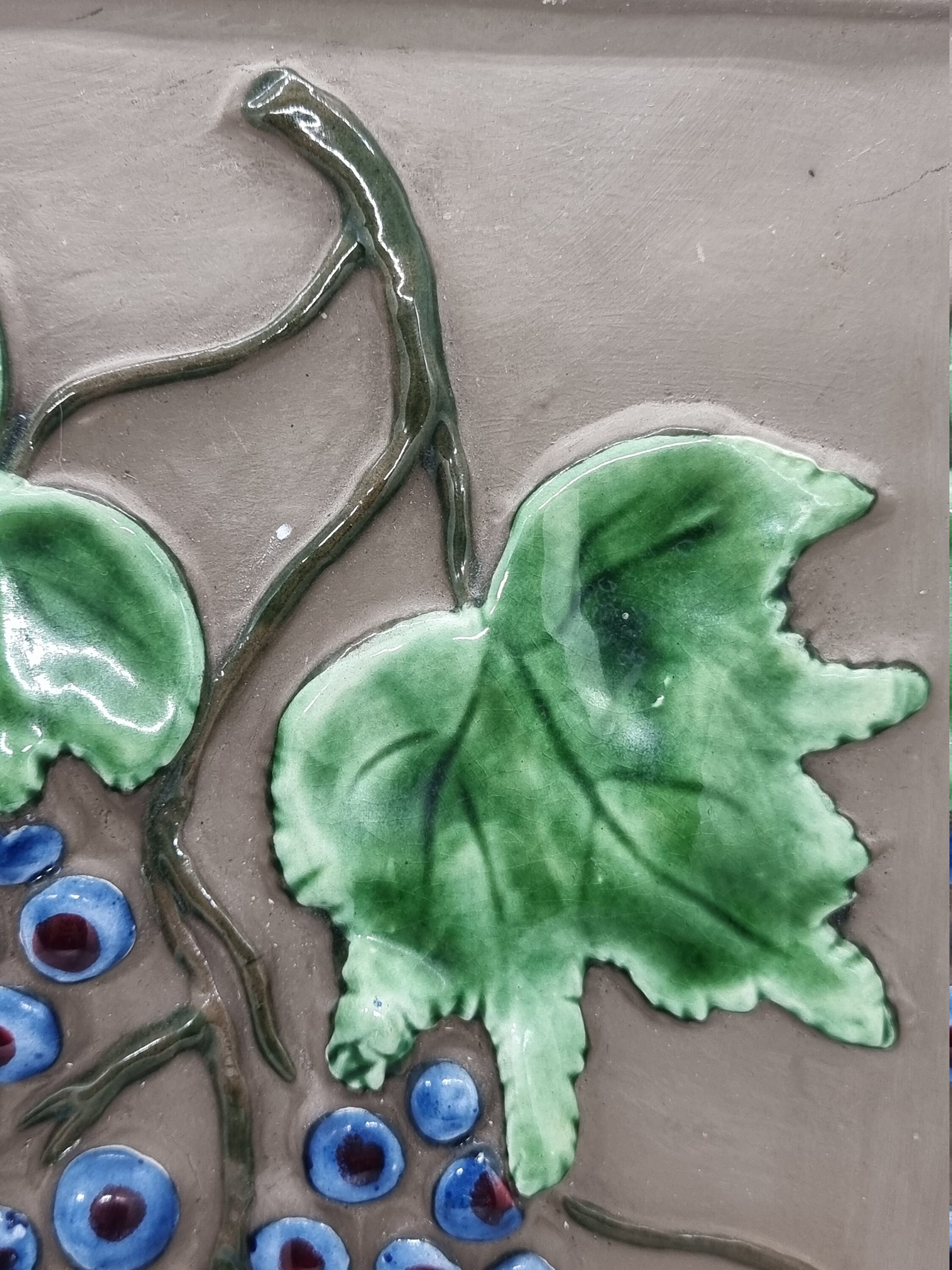 Vintage Sweden Jie Gantofta Wall Plaque 