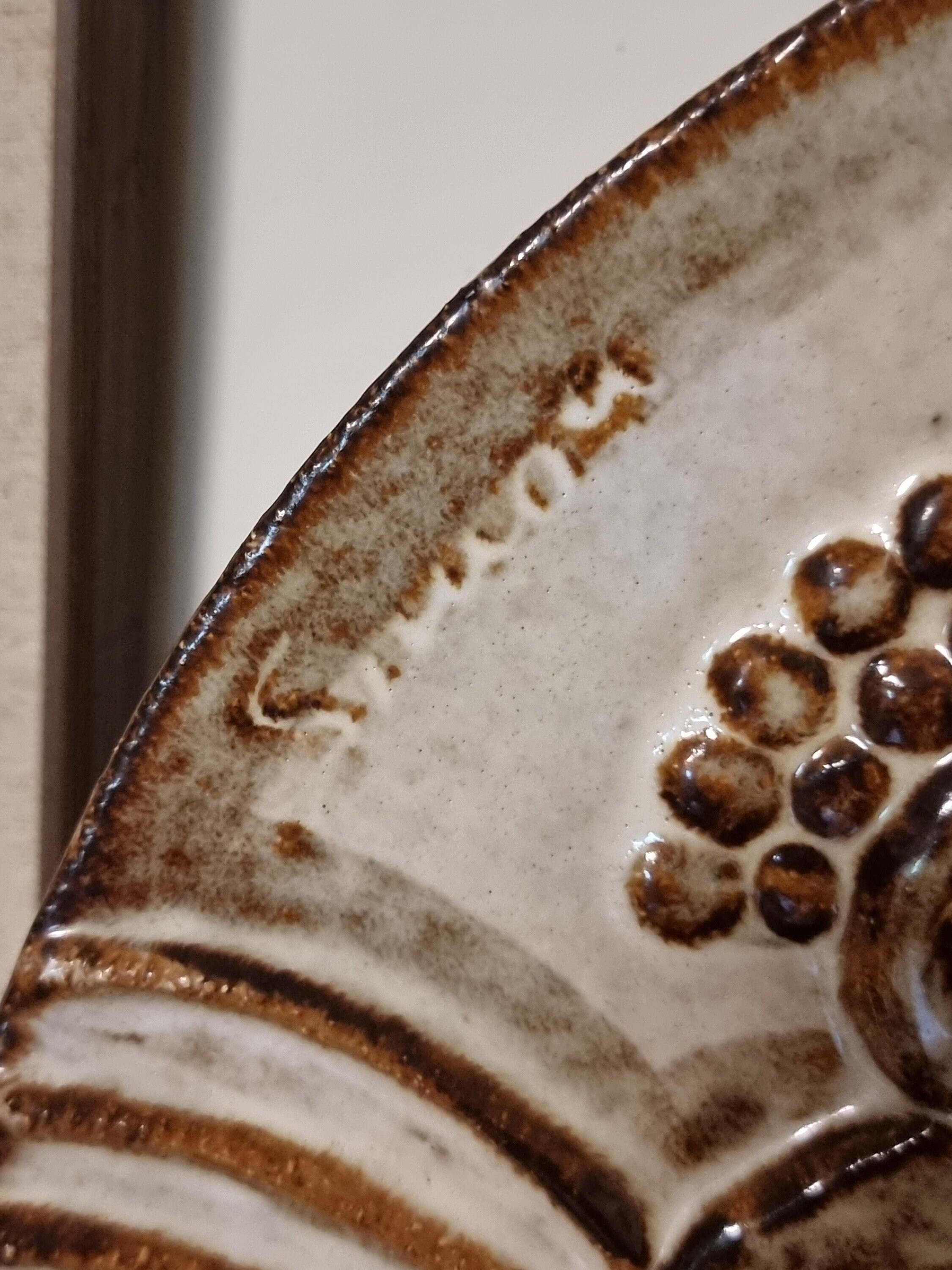 Large Soholm Denmark Stentoj 3561 Wall Plaque | Designed by Joseph