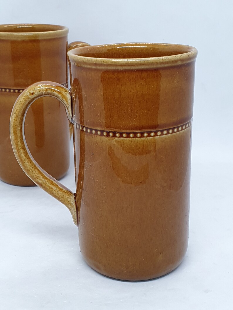 Paire de 2 tasses Höganäs Keramik | Céramique scandinave | Fabriqué en Suède | image 6