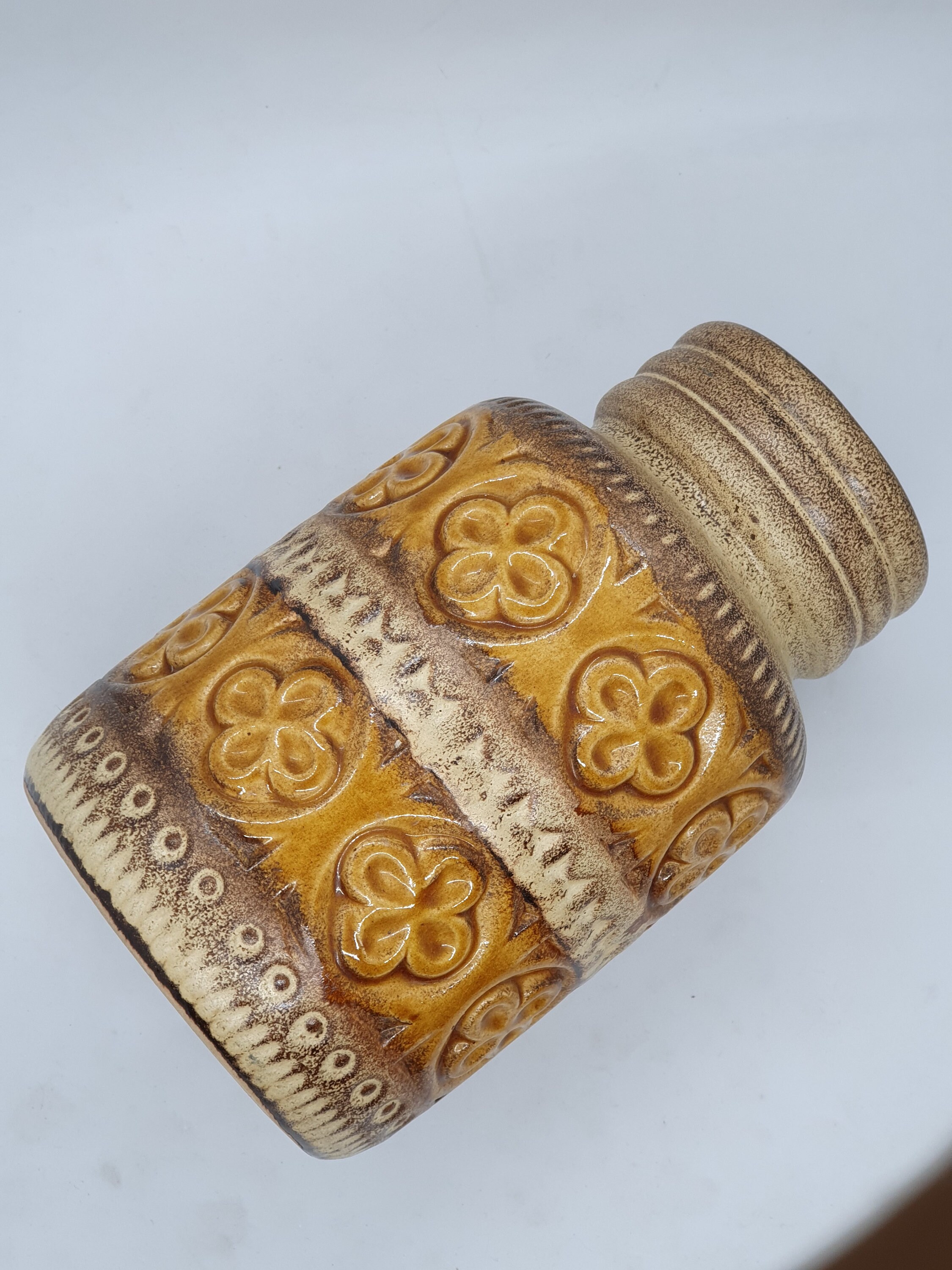 Scheurich 289-18 ヴィンテージ花瓶 | 西ドイツ陶器 | 60 年代の花瓶