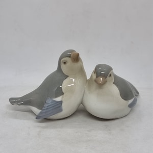 Carl Scheidig Grafenthal birds figurine | Scheidig porcelain statue | Germany vintage figurine |