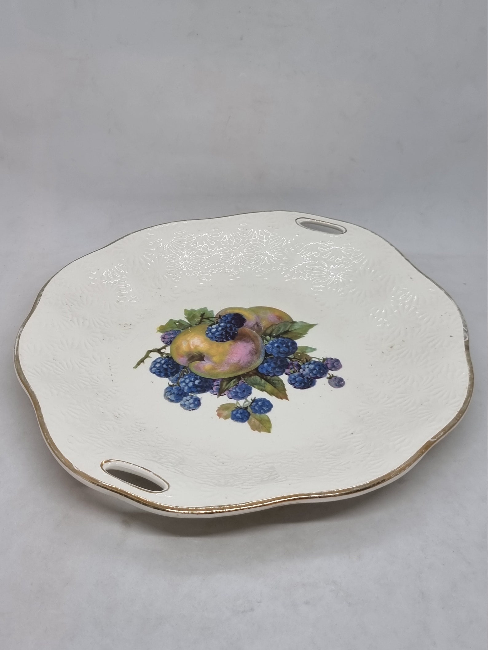 Theodor Paetsch Frankfurt Ceramic Fruit Plate Made in Etsy