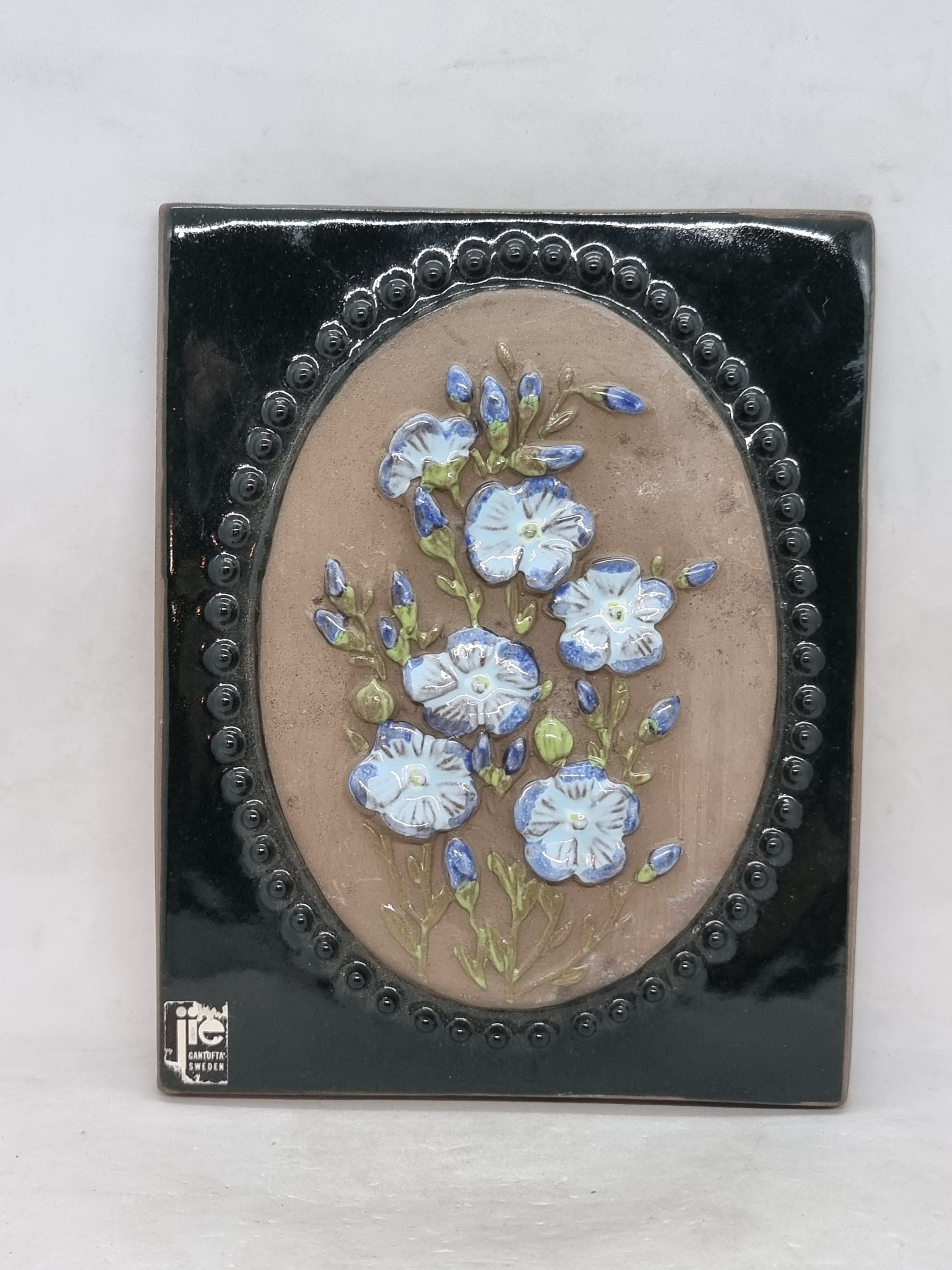 Jie Gantofta スウェーデン 陶器壁飾り No. 878 | - Etsy 日本