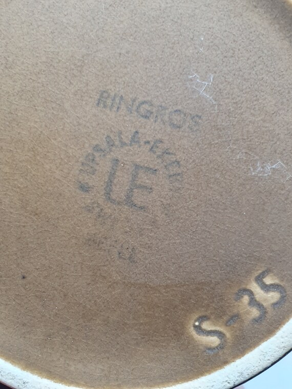 Vintage Upsala Ekeby S-35 Ringros Gefle-pors Vase | Vintage