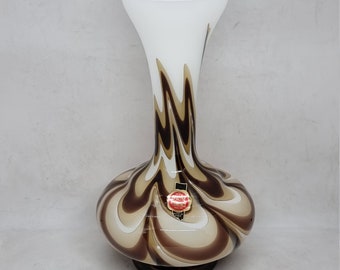 ヴィンテージガラス花瓶（花瓶） / オパーリン フローレンス / ポップ