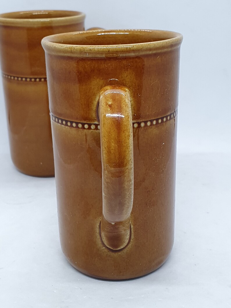 Paire de 2 tasses Höganäs Keramik | Céramique scandinave | Fabriqué en Suède | image 5