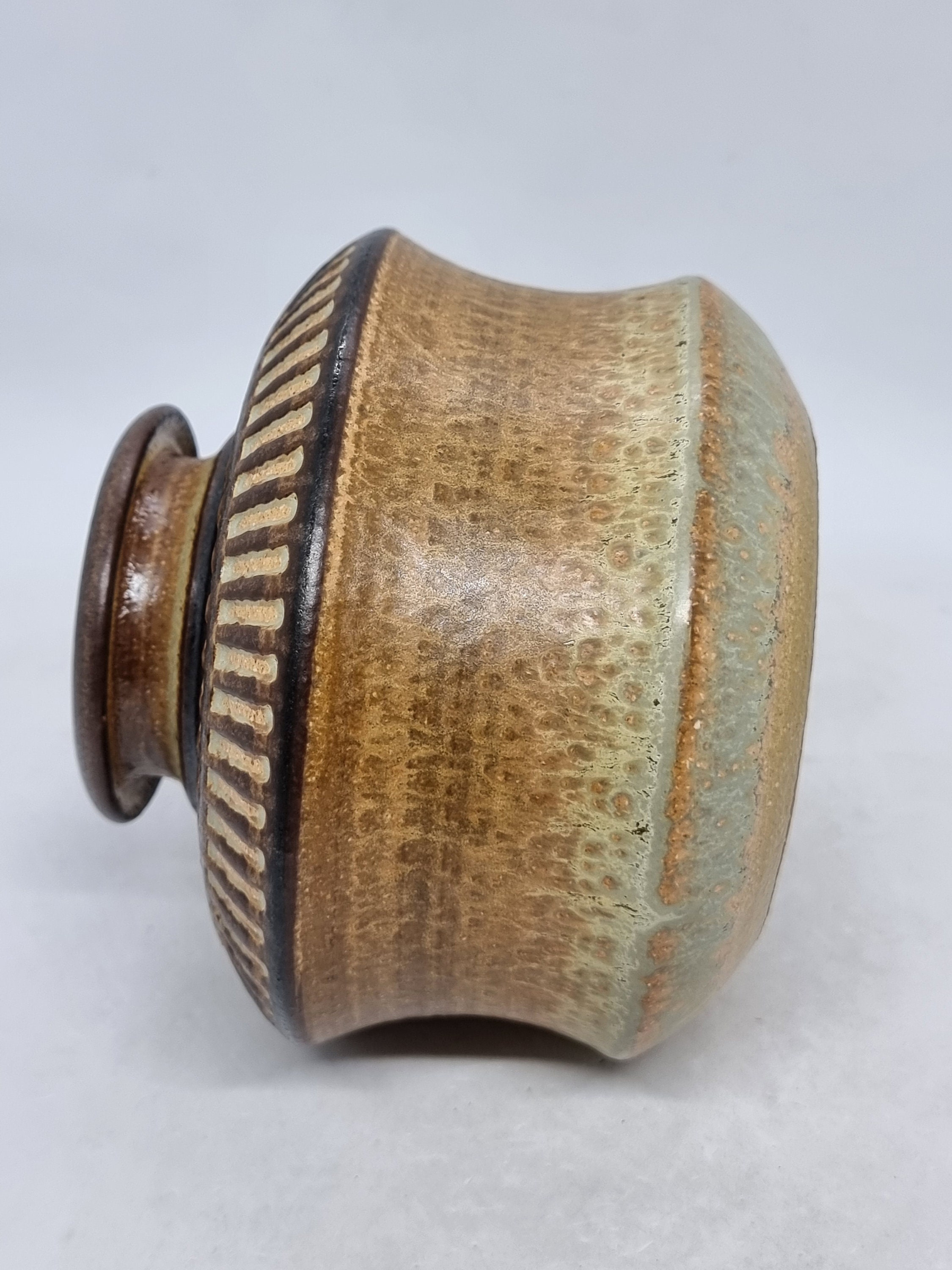 Vintage Soholm Denmark Stoneware Vase | Designed by Joseph Simon