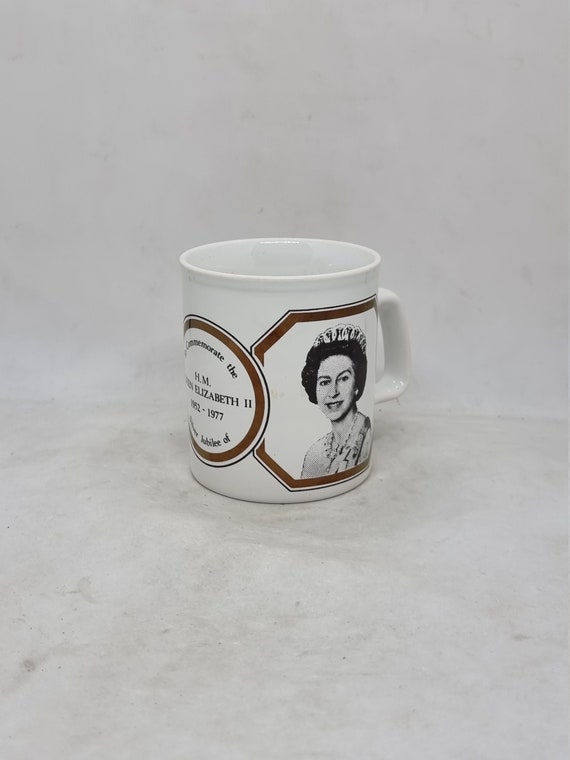 Vintage the Queens Silver Jubilee 1952 - 1977 Mug | Kiln Craft