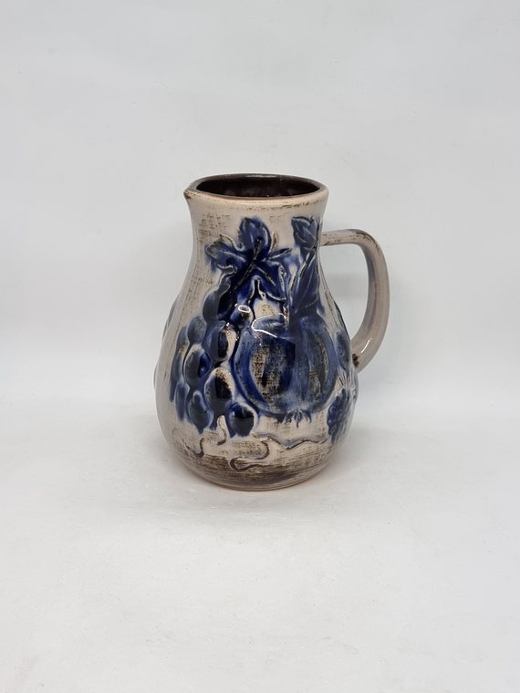 【ドイツ Studio pottery 花瓶 】ヴィンテージ 419 West Germany (419-14) Ceramic Vase | West Germany Pottery | - Etsy
