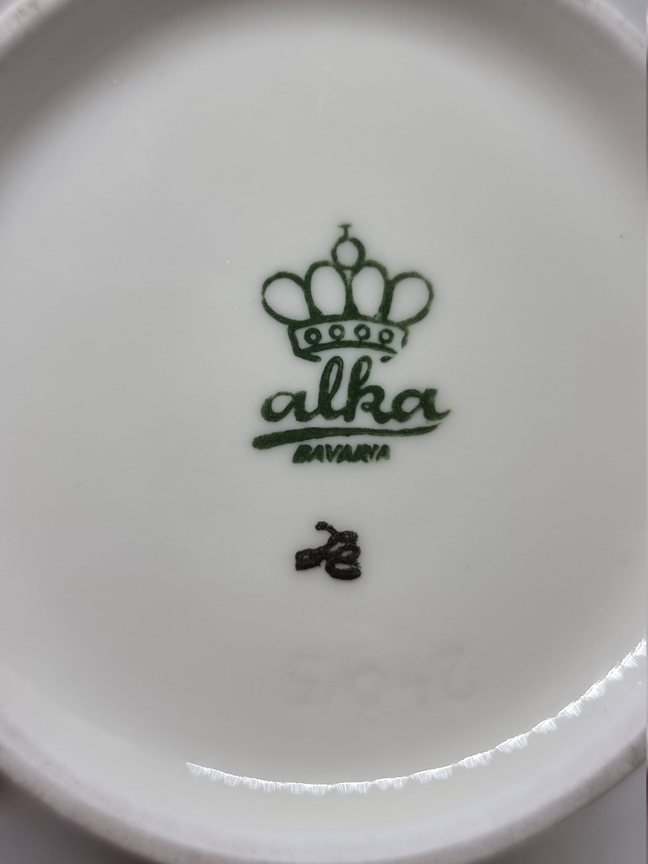 Vintage Porcelain Alka Kunst Bavaria Vase | Made in West Germany 