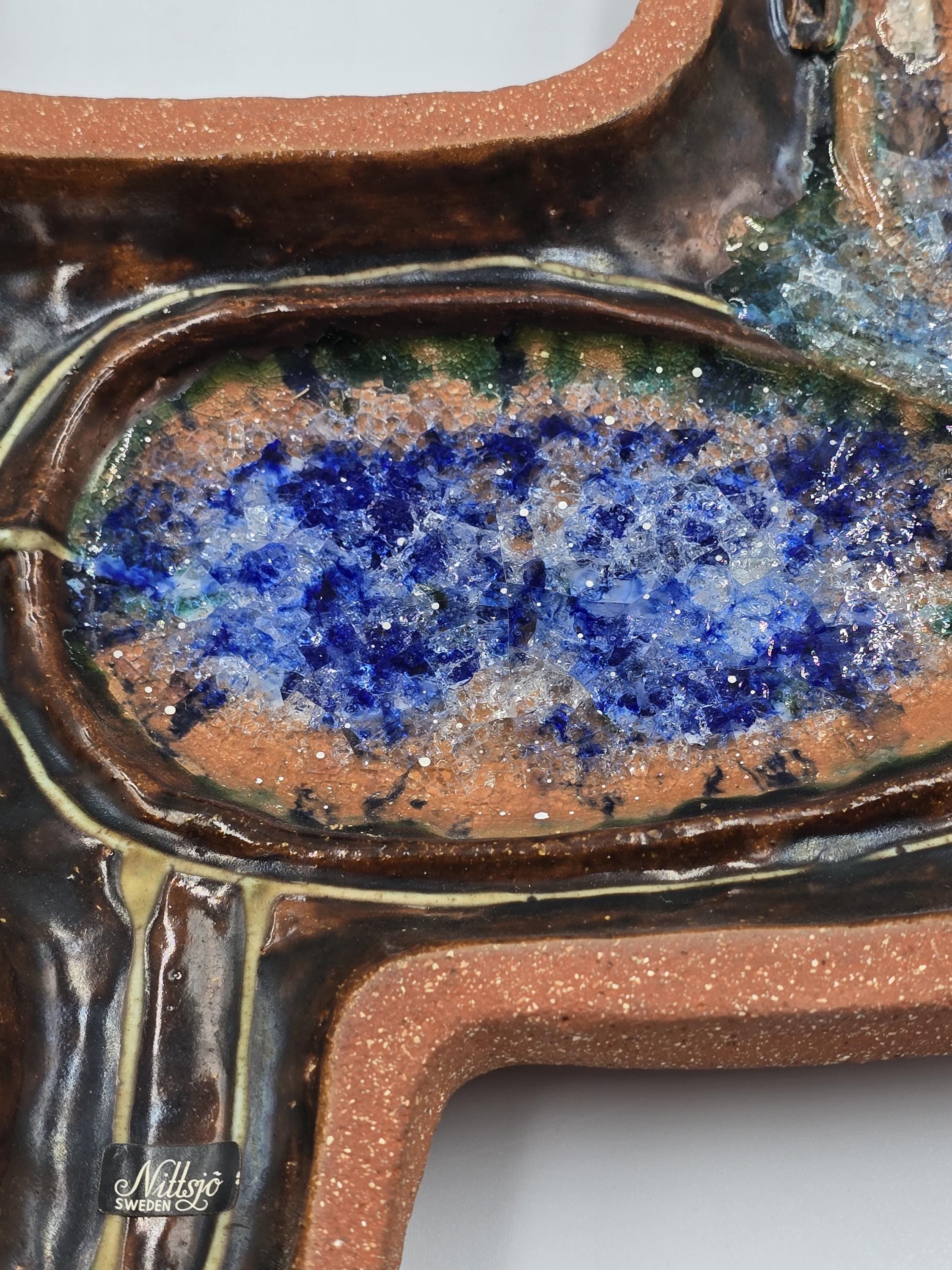 トーマス・ヘルストロム作、Nittsjö Keramik のビンテージ