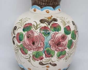 Dipinto A. Mano Deruta 陶器の花瓶 | Dipinto A. Mano Deruta