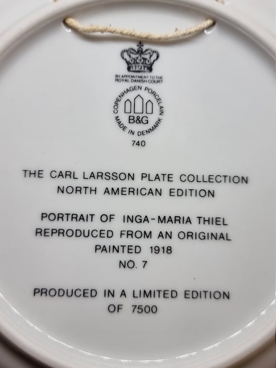 X2 | the Carl Larsson Plate Collection | North American