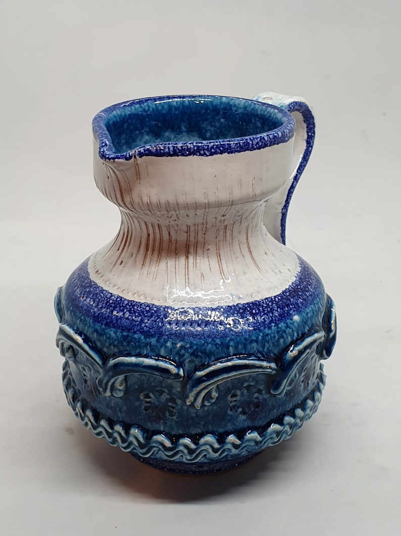 Bitossi Style Italian Art Pottery Pitcher A/74 | Italian Mid Century ...