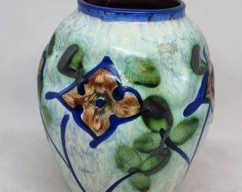 Vintage Upsala Ekeby Sweden Art Pottery Vase No. 1500/1544 | Made