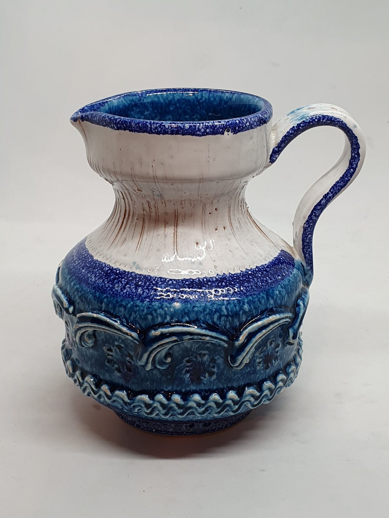 Bitossi Style Italian Art Pottery Pitcher A/74 | Italian Mid Century ...