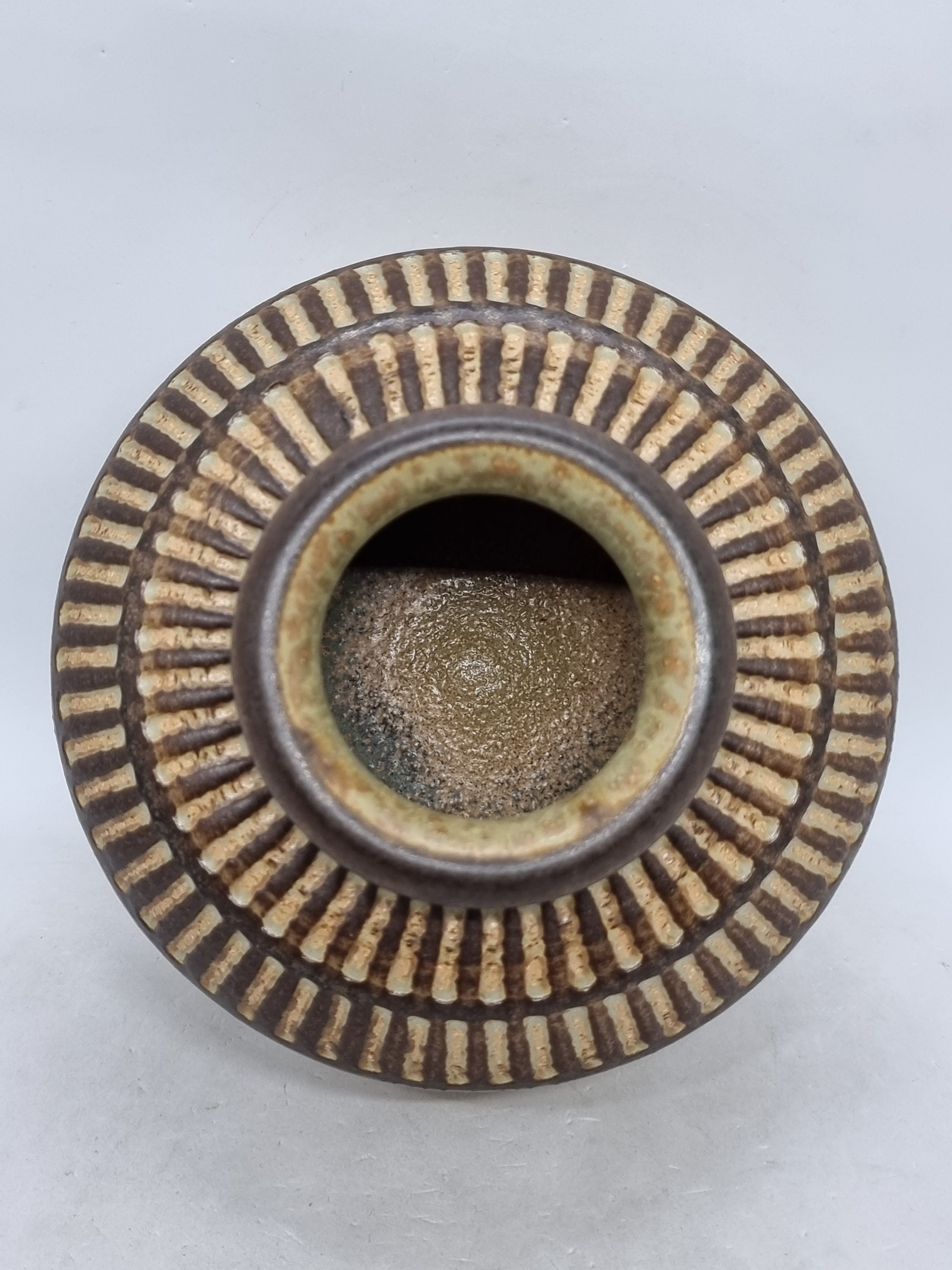 Vintage Soholm Denmark Stoneware Vase | Designed by Joseph Simon