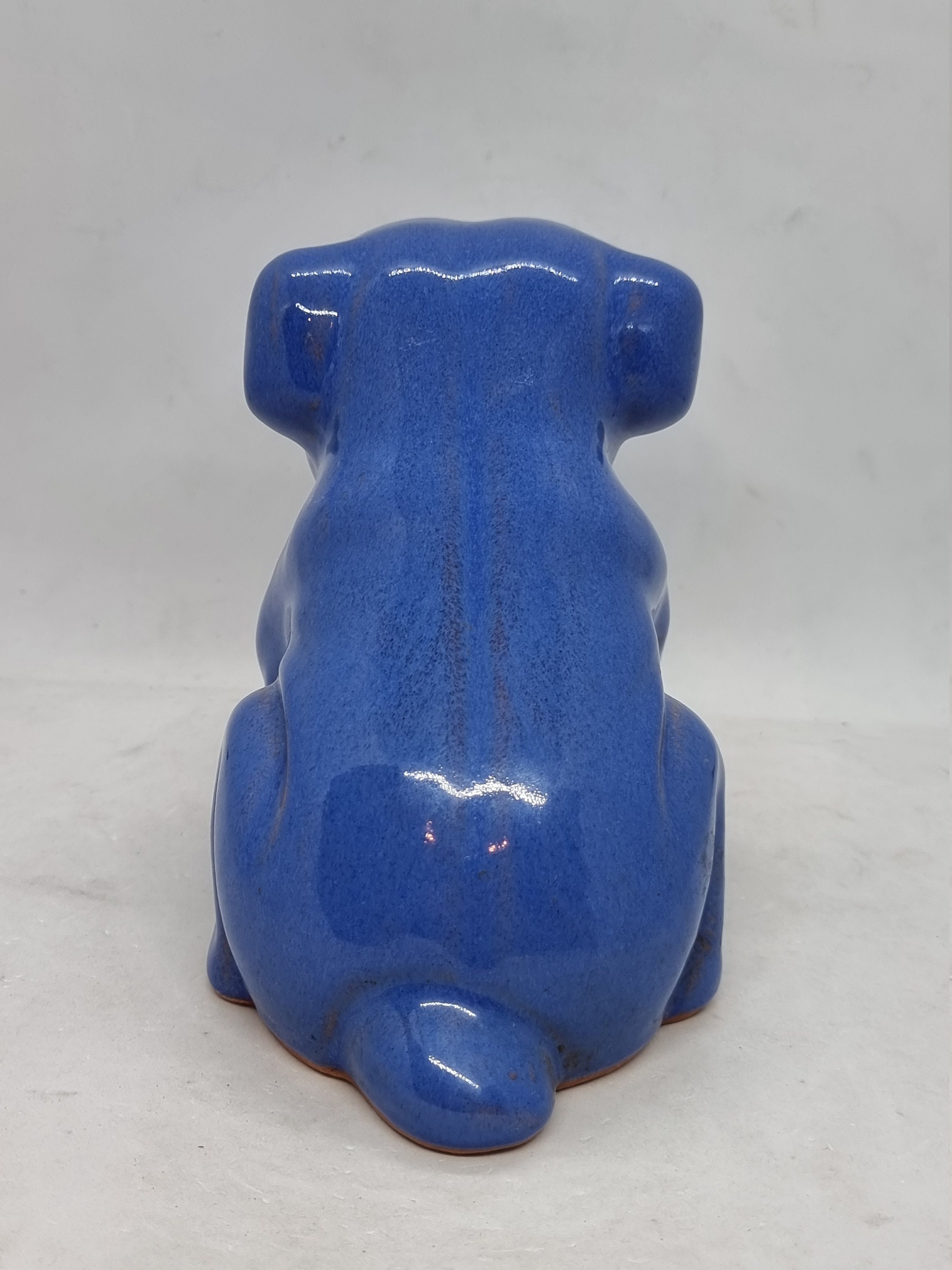 ヴィンテージ・ポーランド製ミニベア Vintage Ceramic Bulldog Figurine | Unknown Author | Weikel