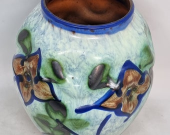 Vintage Upsala Ekeby Sweden Art Pottery Vase No. 1500/1544 | Made