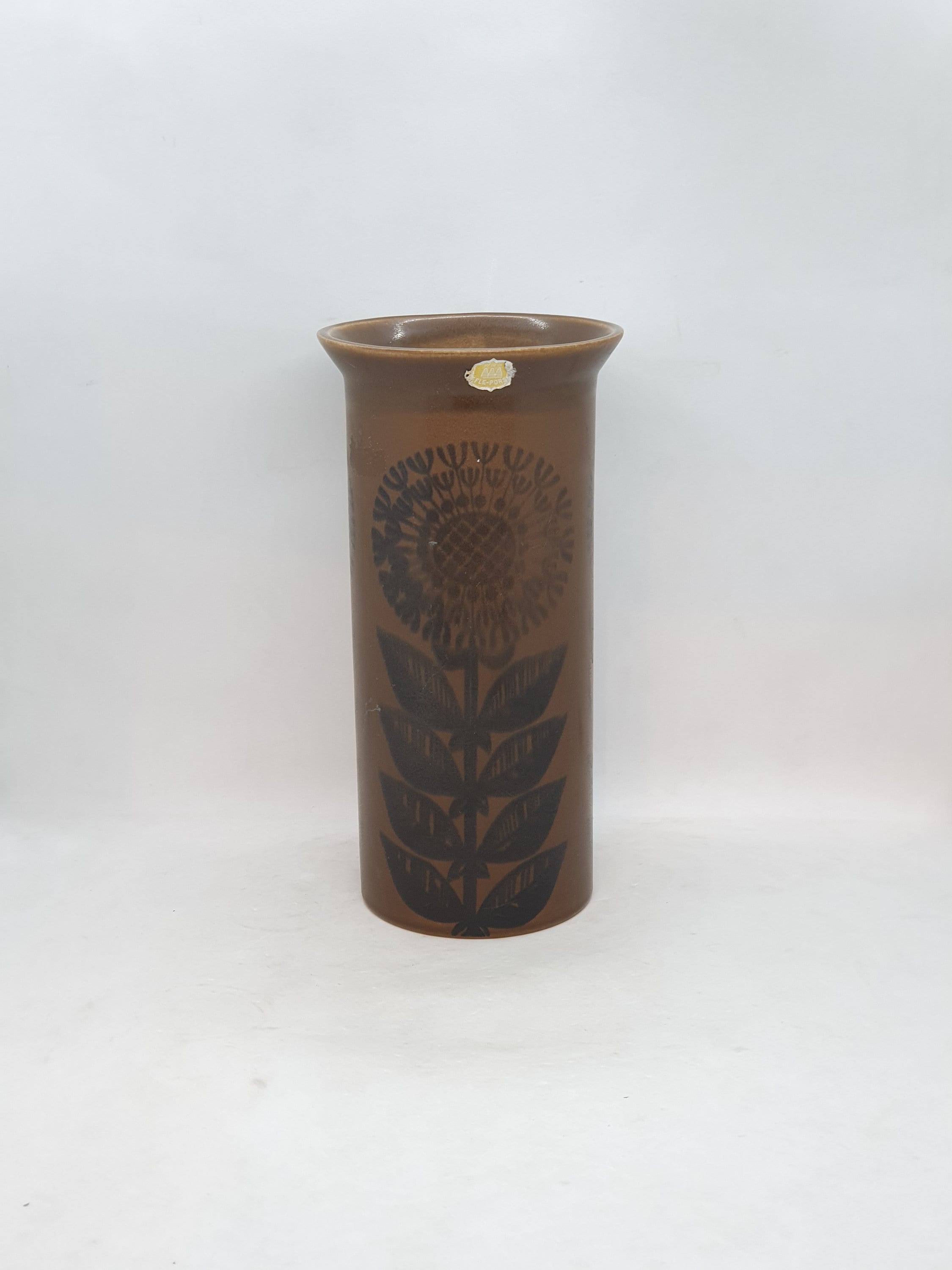 Gefle/UpsalaEkeby＊ATLANTICA＊・* 1930s Gefle Upsala Ekeby Red Ceramic 
