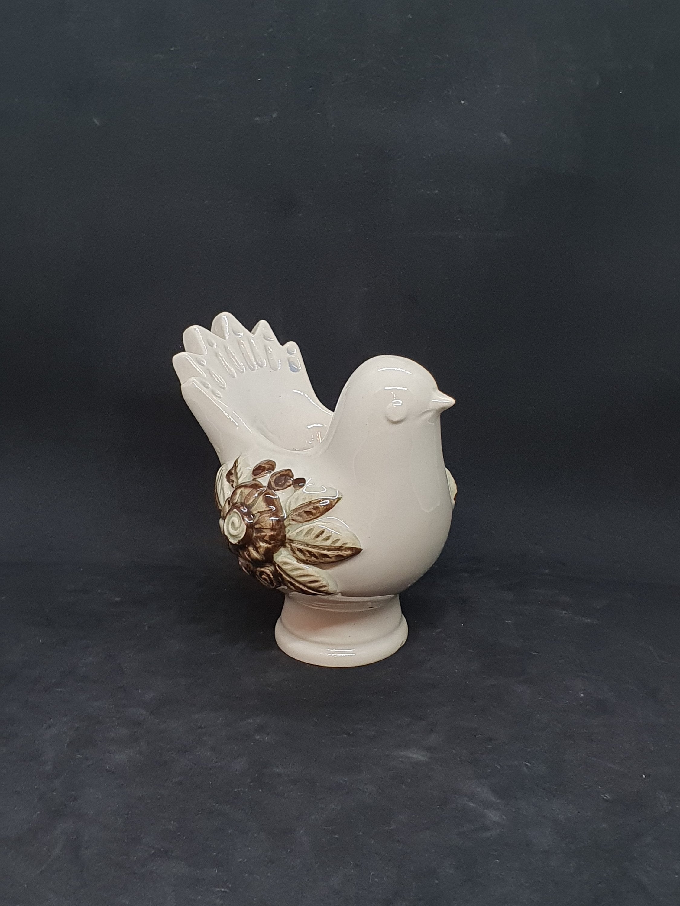 Ceramic bird figurine vase by Rosa Ljung Bird Figurine Art Deco Scandinavian