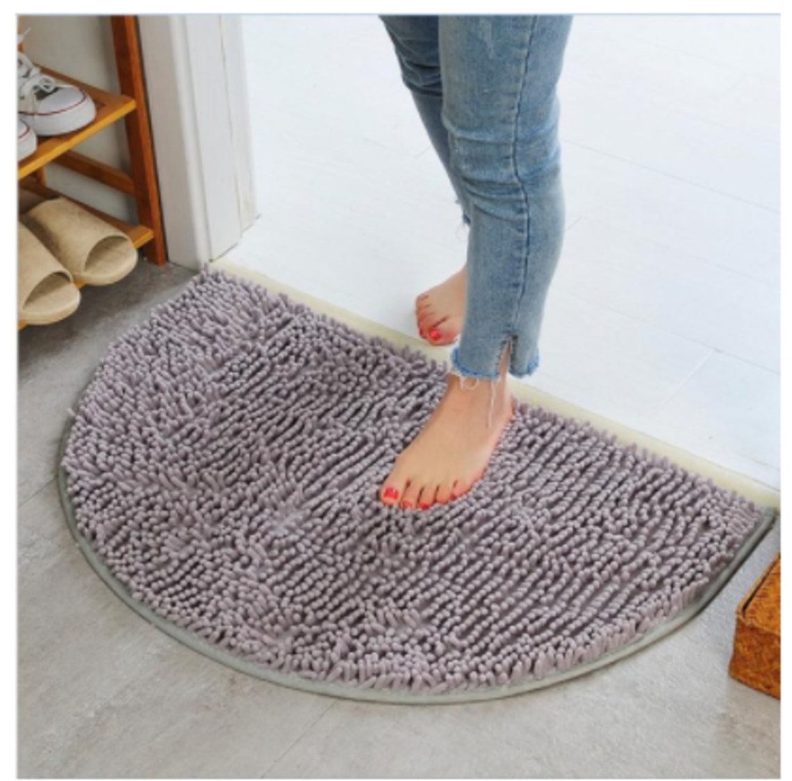 40X60cm Soft Carpet Slipresistant Bathing Room Rug Floor Door Etsy