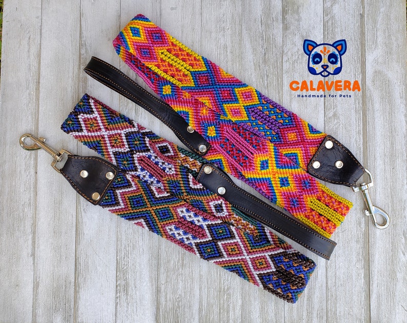 Dog Leash Handmade by Mexican Artisans image 1