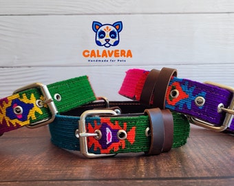 S/M/L/XL - Dog Collar Guatemala Textiles |