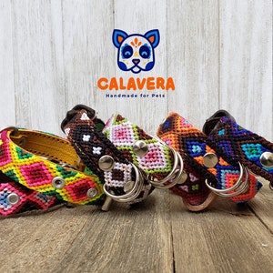 Mini - Dog Collar / Mexican Collar / Unique Dog Collar