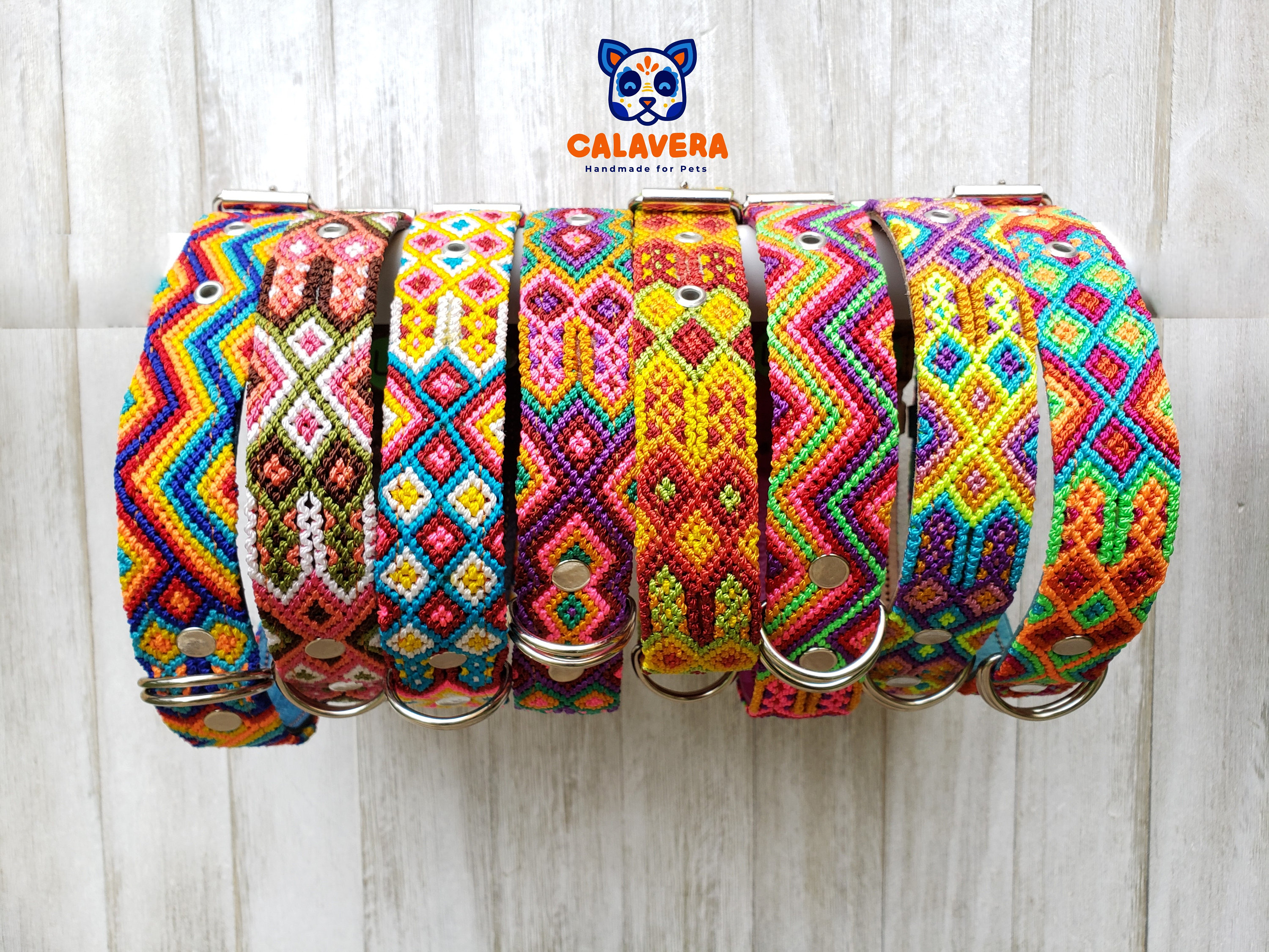 XL - Dog Collar Handmade by Mexican Artisans