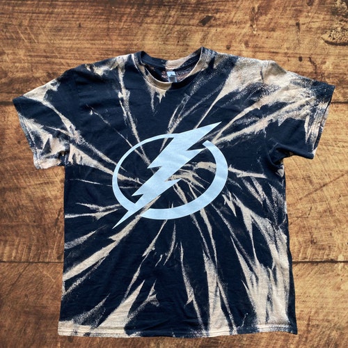 tampa bay lightning tie dye shirt
