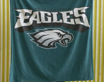 Coperta Philadelphia Eagles: coperta leggera in velluto, decorazione per il giorno della partita