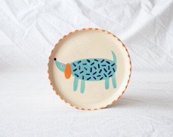 Handmade plates | Cute dessert plate