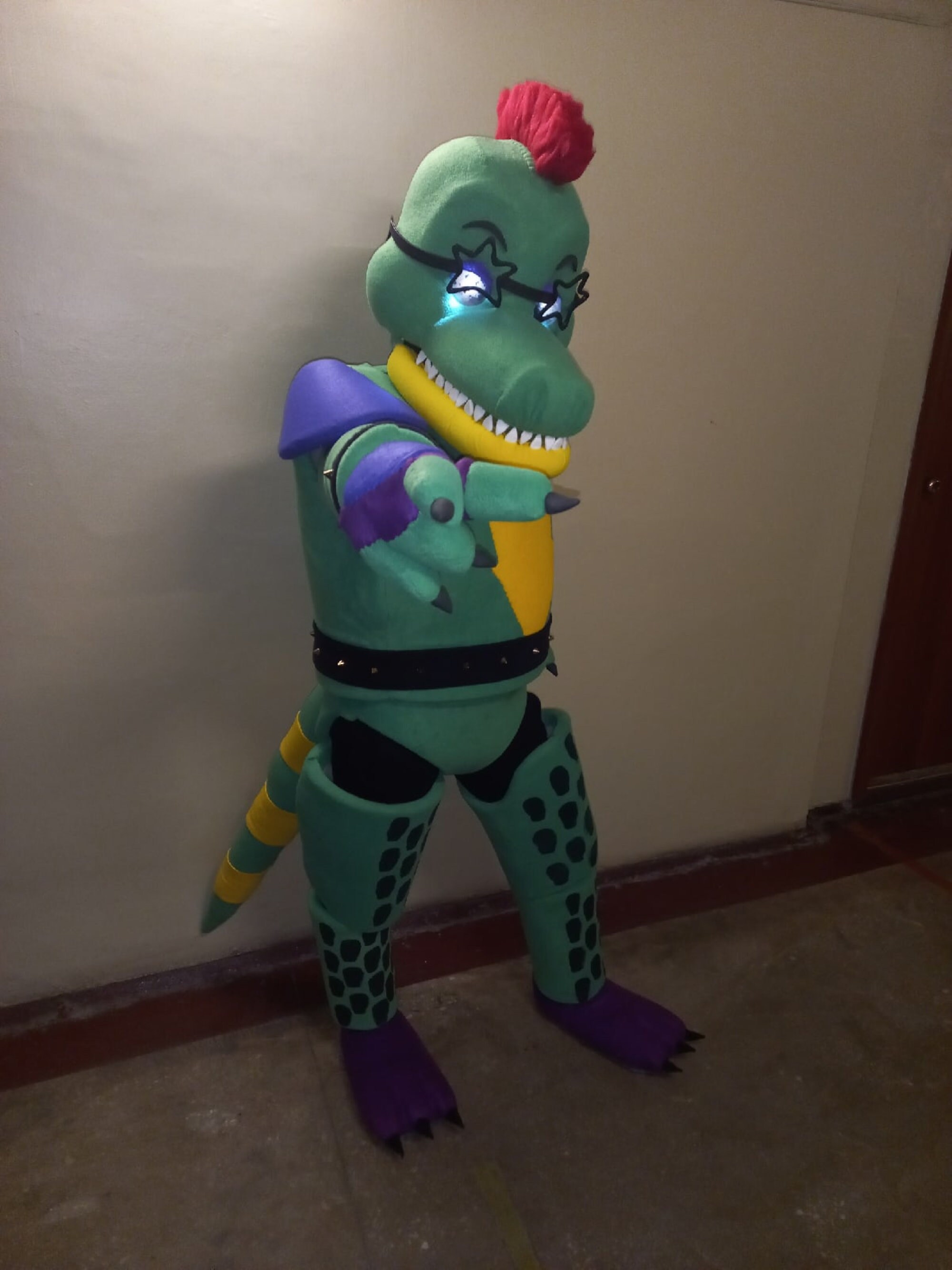 Montgomery Gator Costume FNAF 9 Cosplay Etsy UK