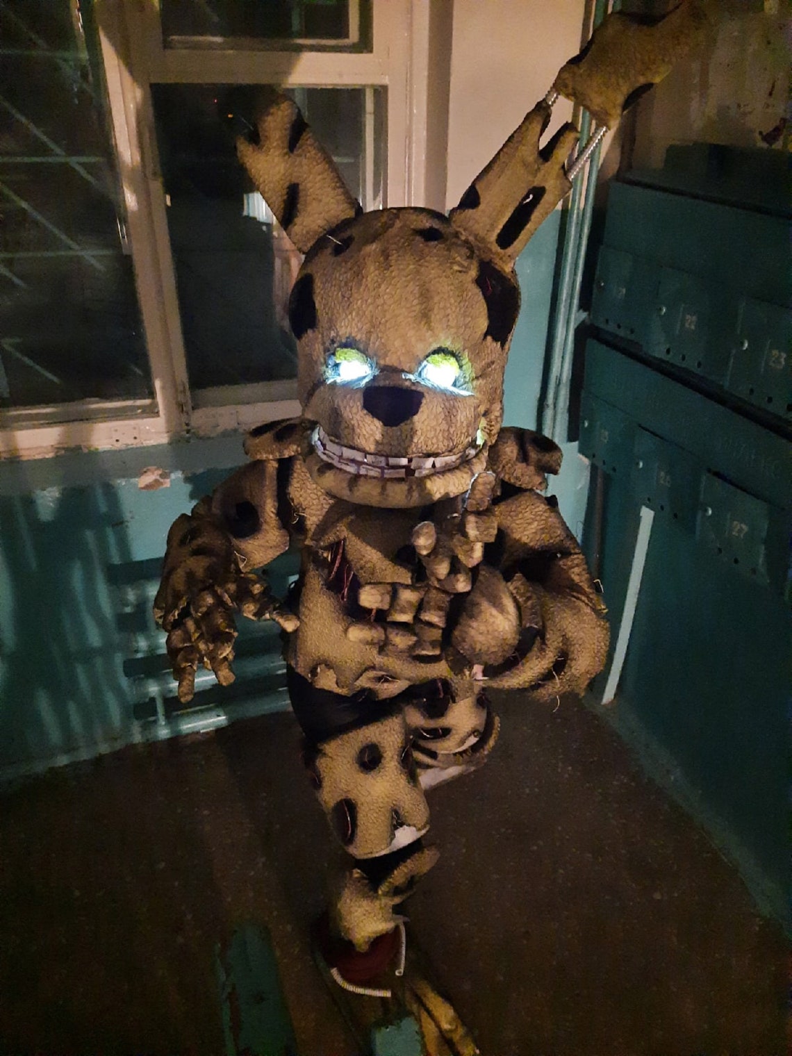 Fnaf Springtrap Costume FNAF Cosplay Five Nights At Etsy