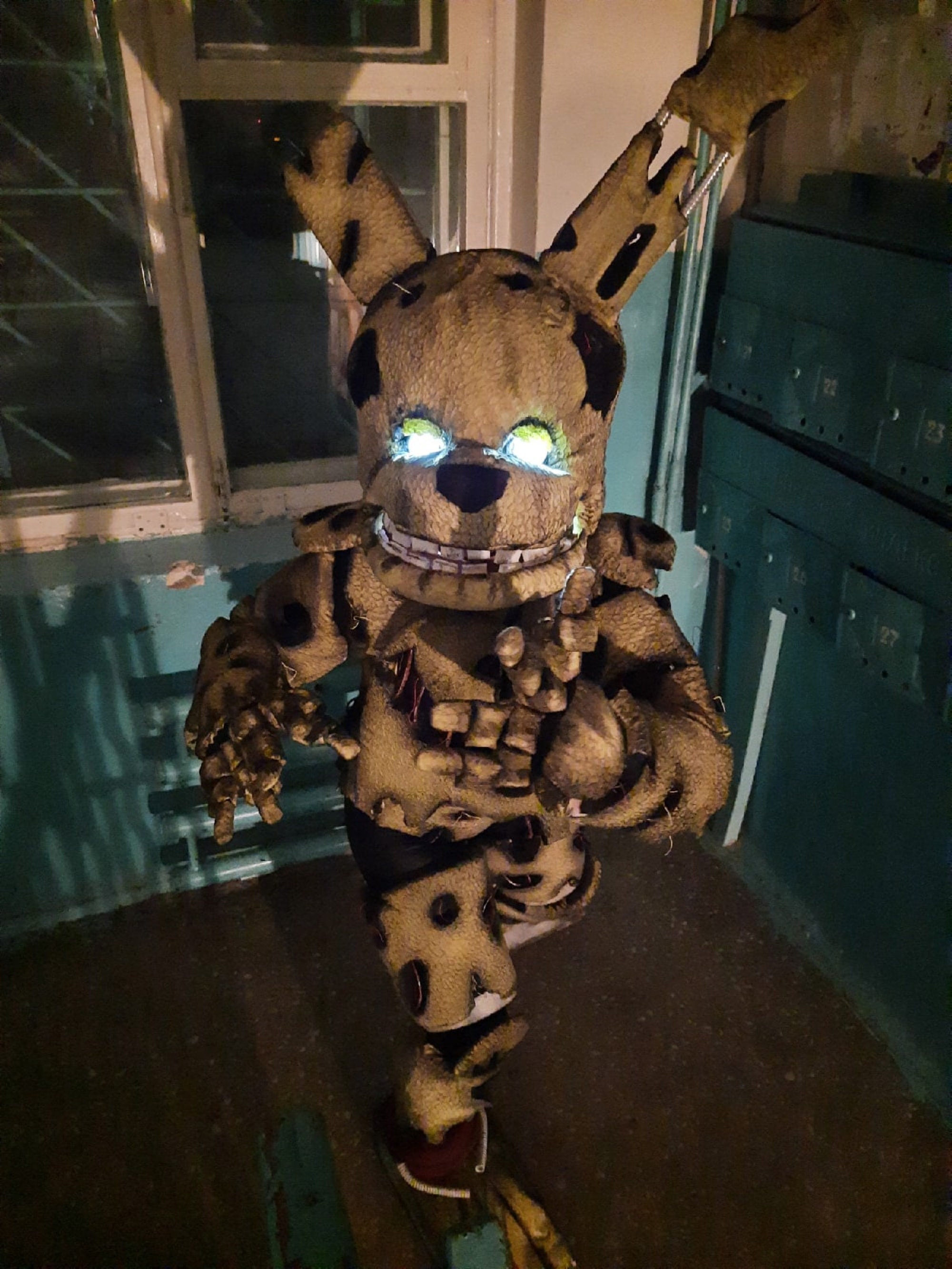 Fnaf Springtrap Costume FNAF Cosplay Five Nights At Etsy