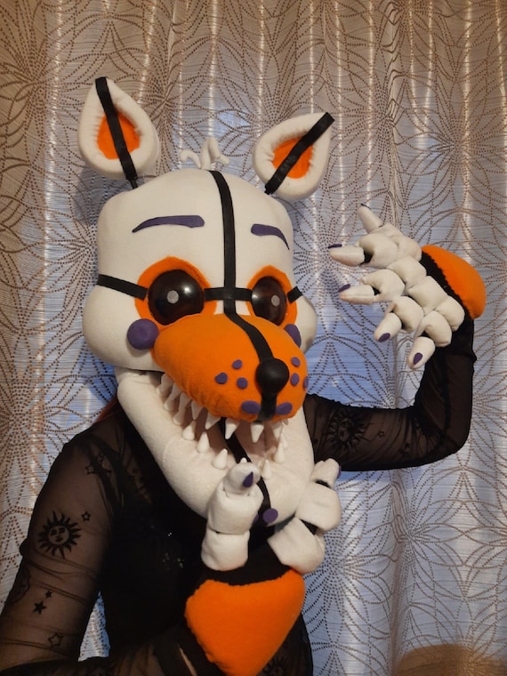 LOLBIT Cosplay FNAF Costume Five Nights at Freddy's.