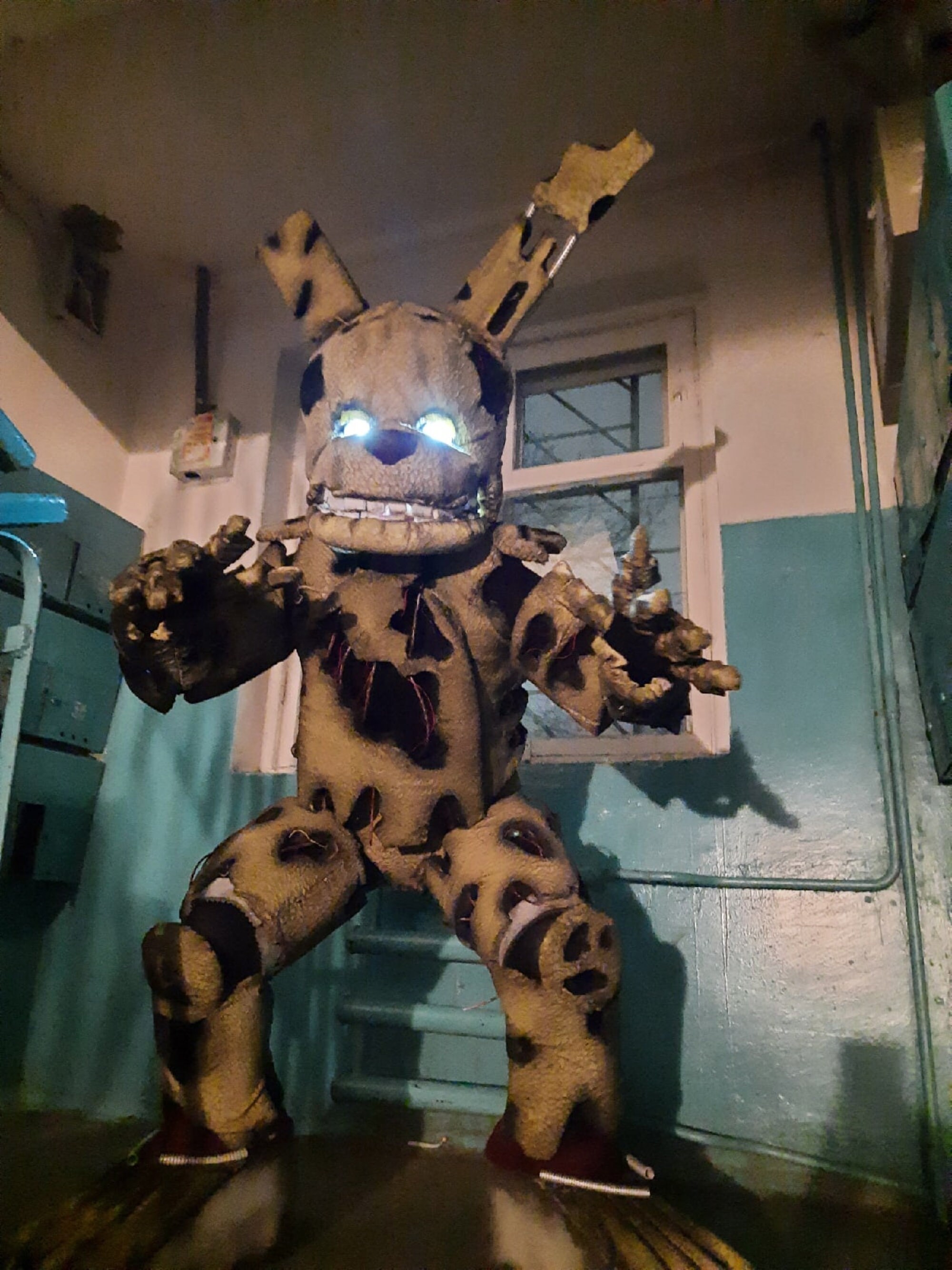 Fnaf Springtrap Costume FNAF Cosplay Five Nights At Etsy