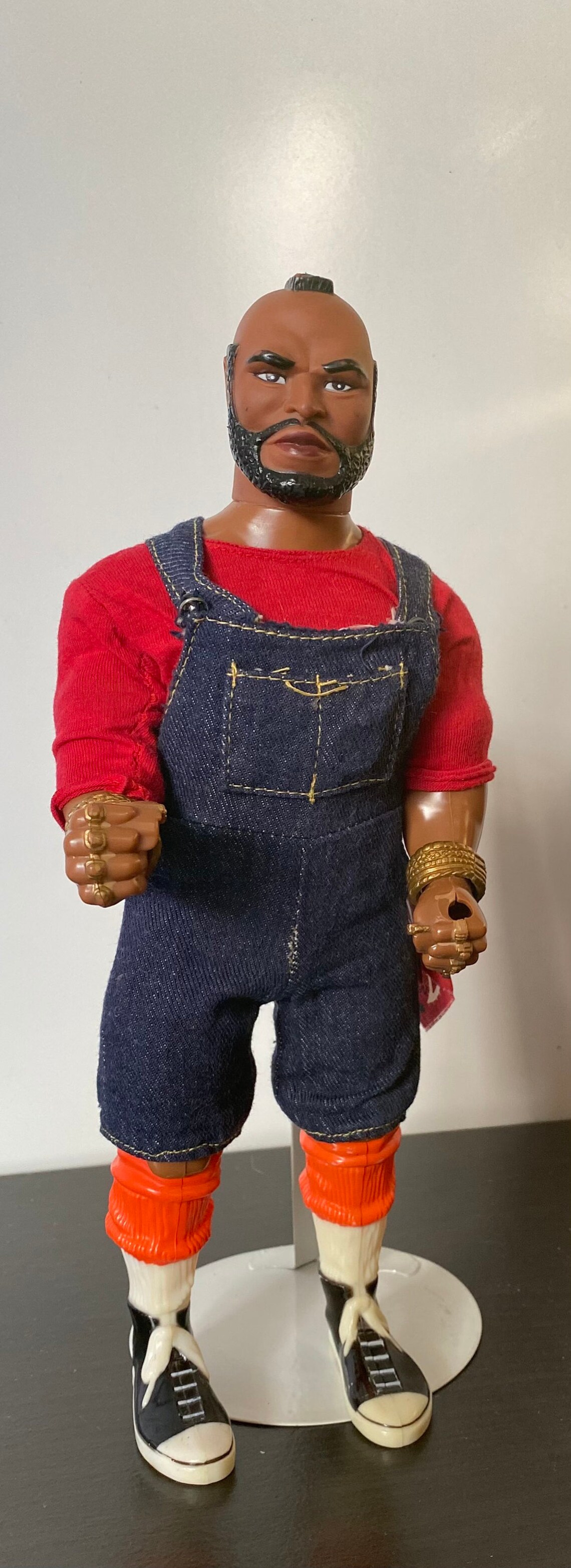 Imperfect 1983 Mr. T Doll from the A team tv show. The doll Etsy.de