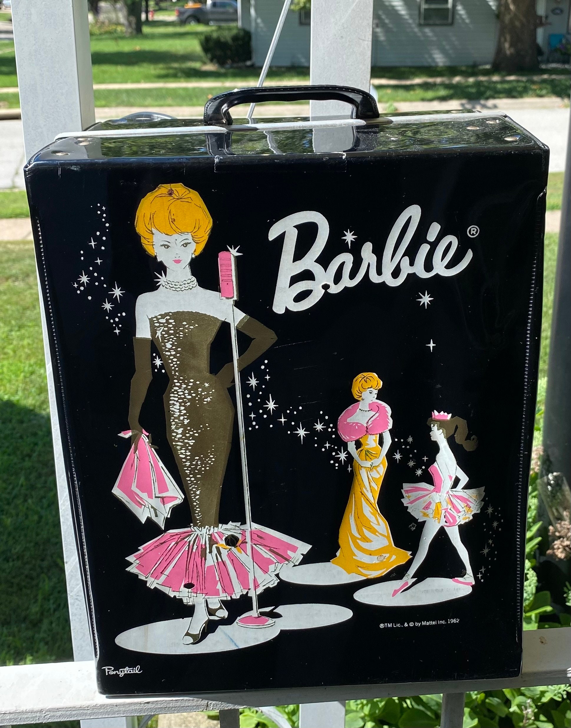 Vintage Barbie Doll Carrying Case Large 13x11x7 Etsy
