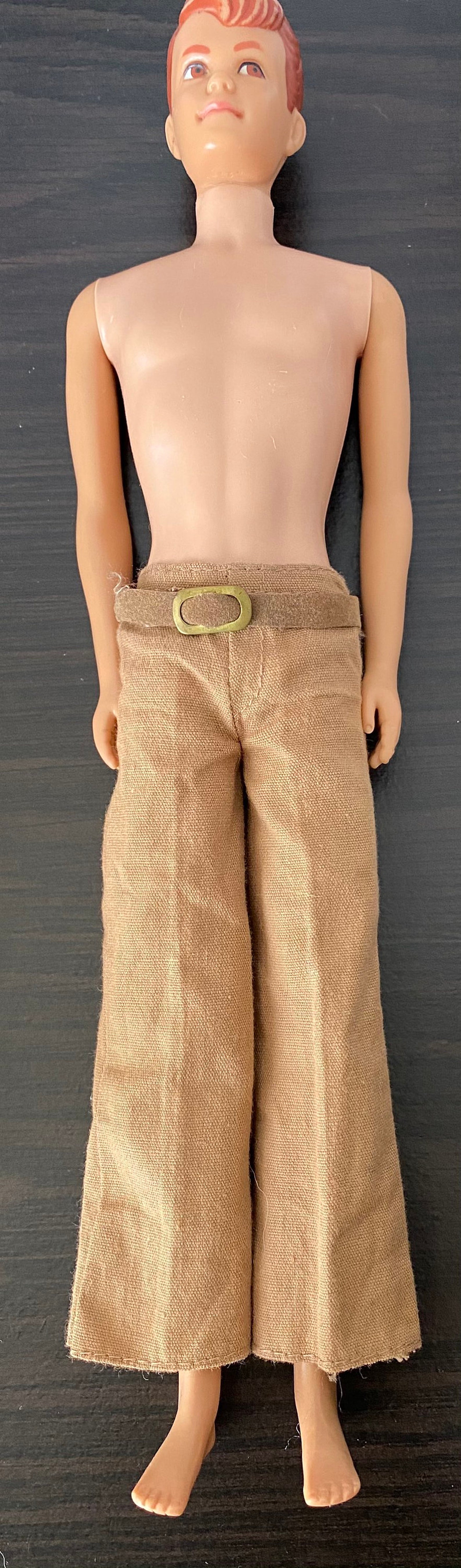 1960s Vintage Straight Leg Allan Doll by Mattel Inc. Made Etsy