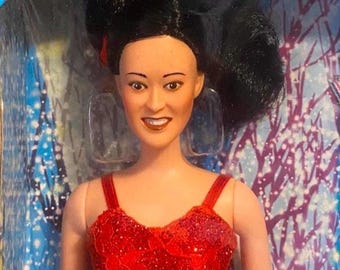 Talented, Kristi Yamaguchi Stars on Ice doll, 1998 Playmates Toys Inc, made in China, one of the world’s finest figure skaters.