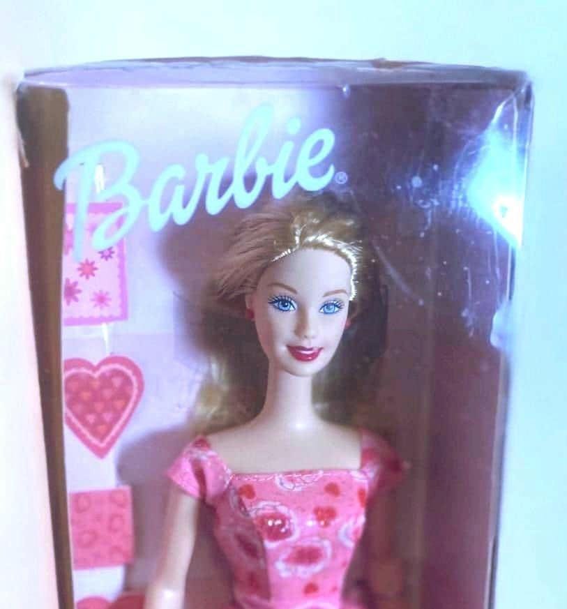 Valentine Wishes Barbie Doll, by Mattel, 2001 Made in Indonesia - Etsy