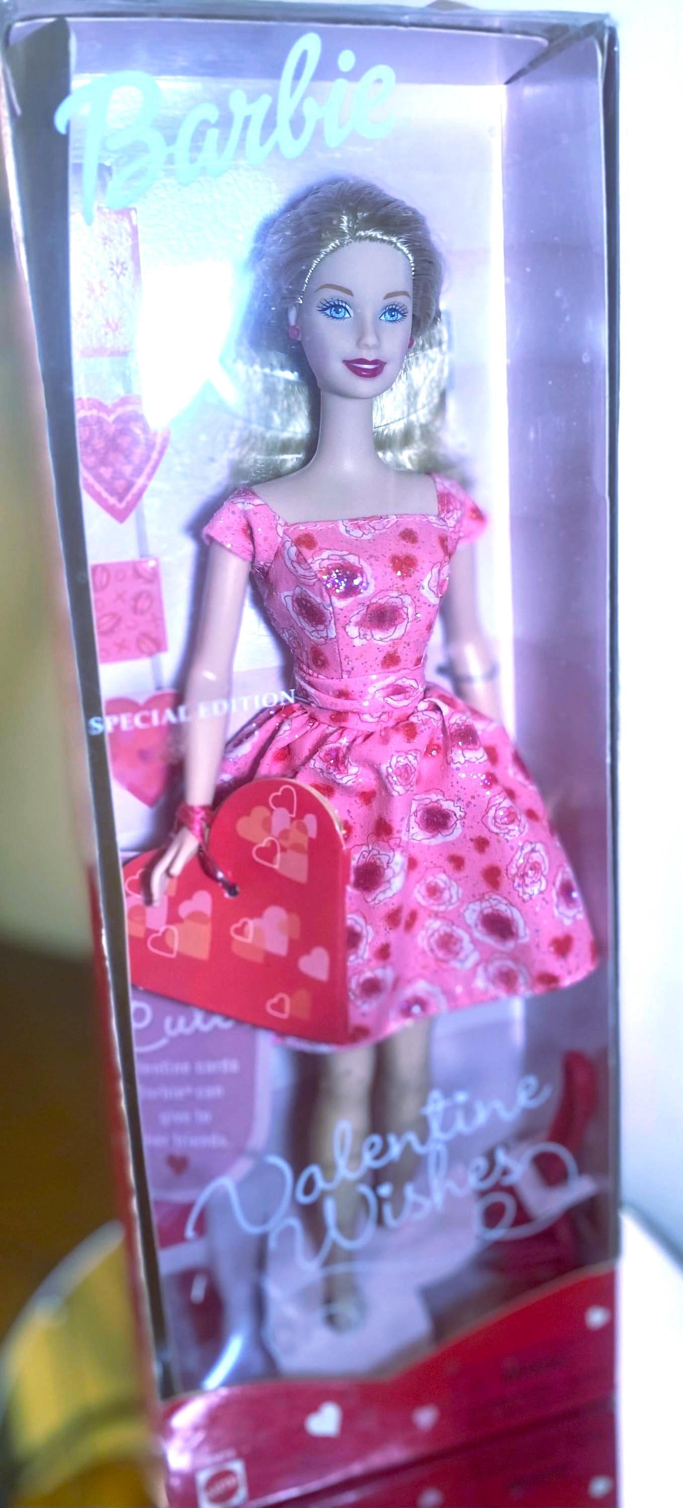 Valentine Wishes Barbie Doll, by Mattel, 2001 Made in Indonesia - Etsy