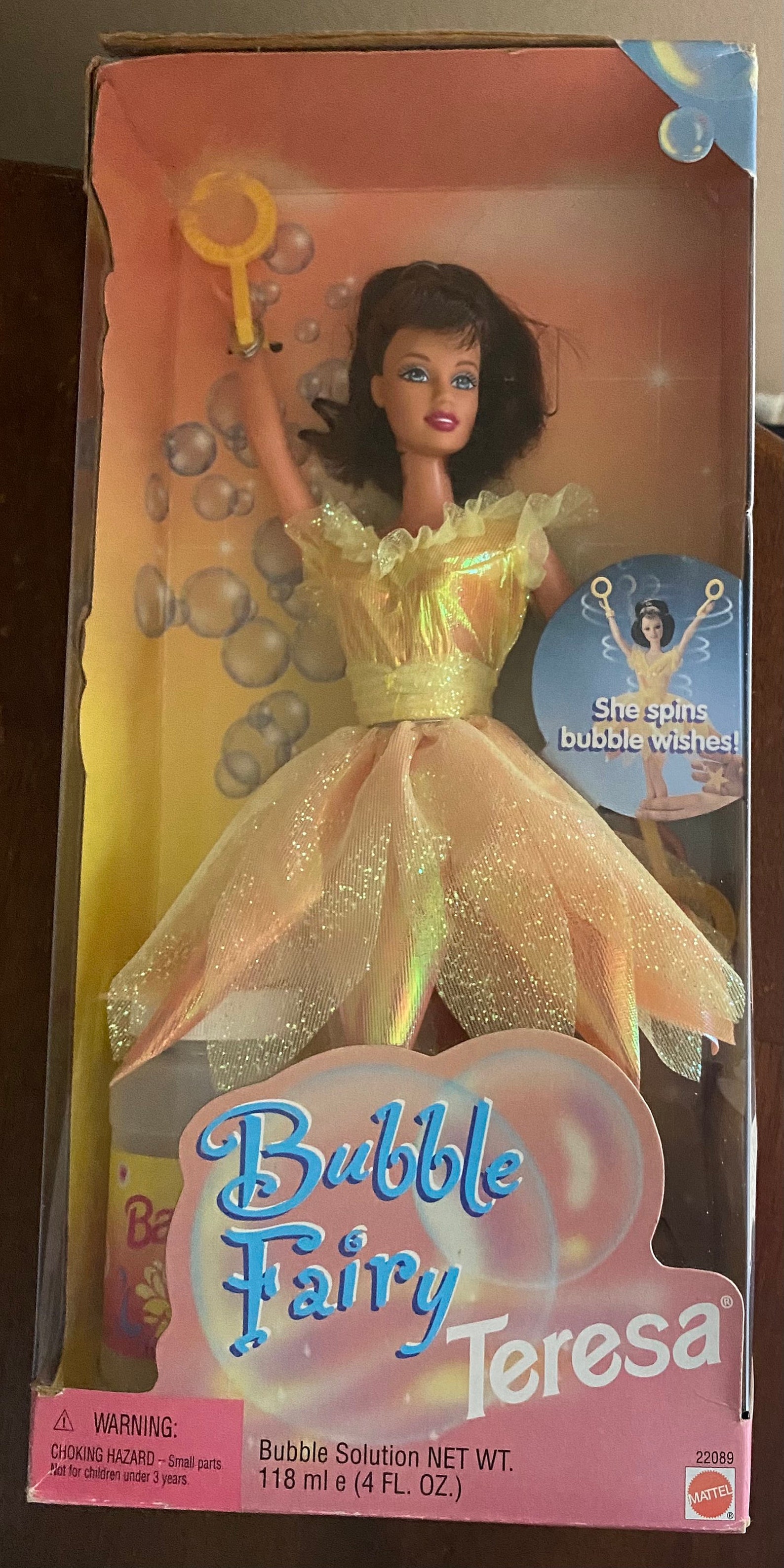 Bubble Fairy Teresa Barbie Doll 1998 Mattel Inc. Hecho en Etsy