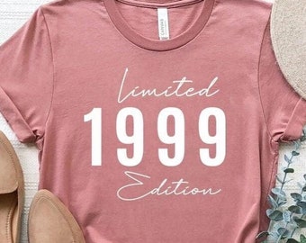Limited Edition 1999 Birthday Shirt, 26 Years Old Sweatshirt, 26th Birthday Shirt, 26th Birthday, 26th Birthday Gift For Women and Men
